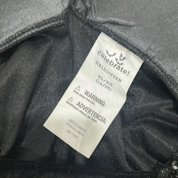 Way to Celebrate Dracula's Darling Halloween Costume Dress Girl's Size XL(14/16) - Picture 2 of 10